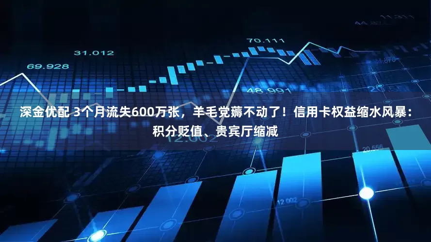 深金优配 3个月流失600万张，羊毛党薅不动了！信用卡权益缩水风暴：积分贬值、贵宾厅缩减