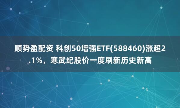 顺势盈配资 科创50增强ETF(588460)涨超2.1%，寒武纪股价一度刷新历史新高